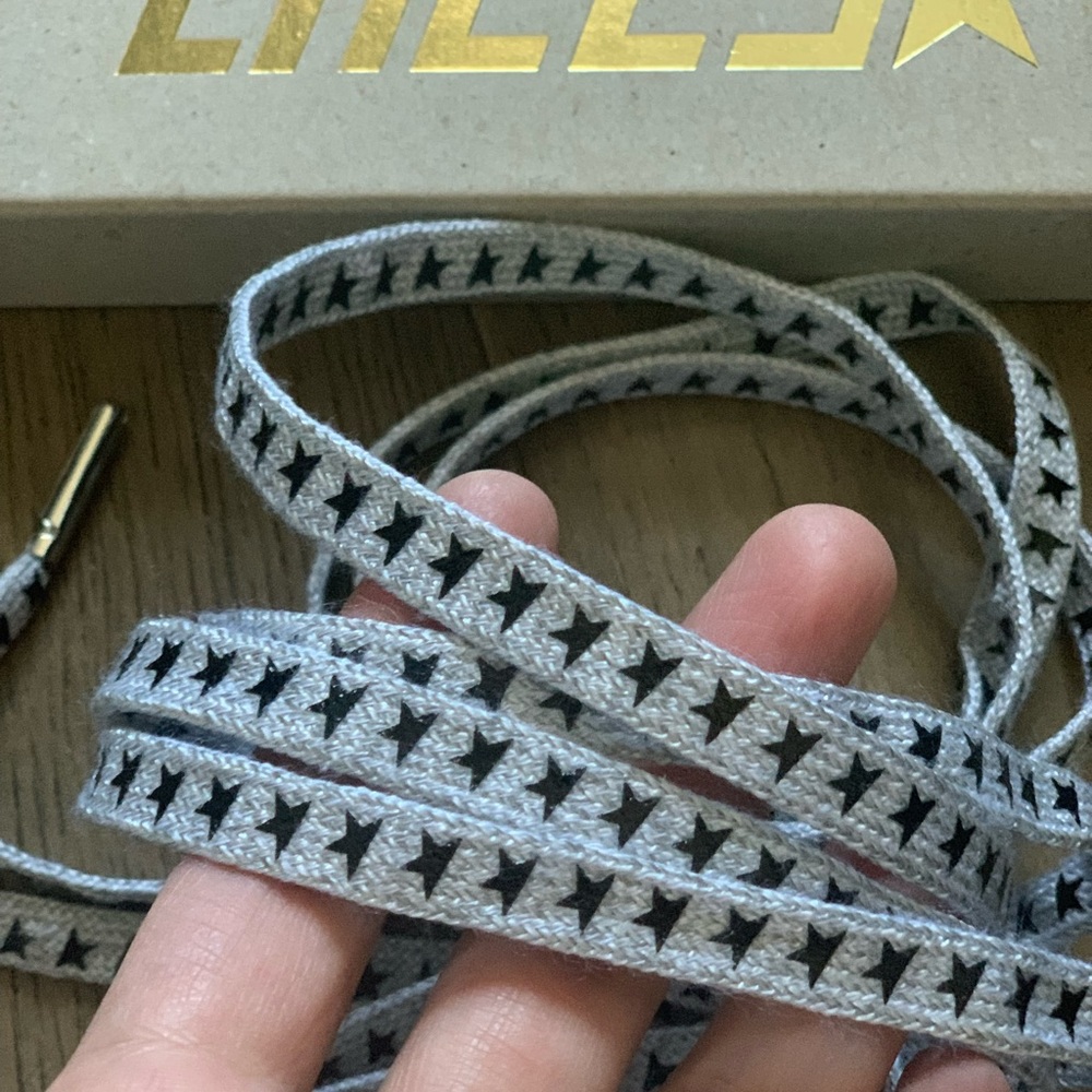 Golden goose black star laces - Picture 2 of 2